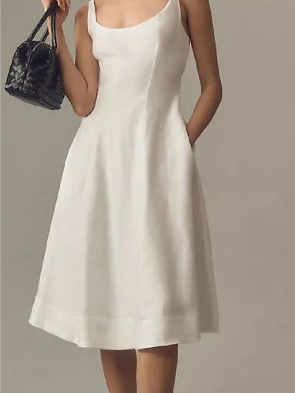 Reformation Magnolia Linen Dress